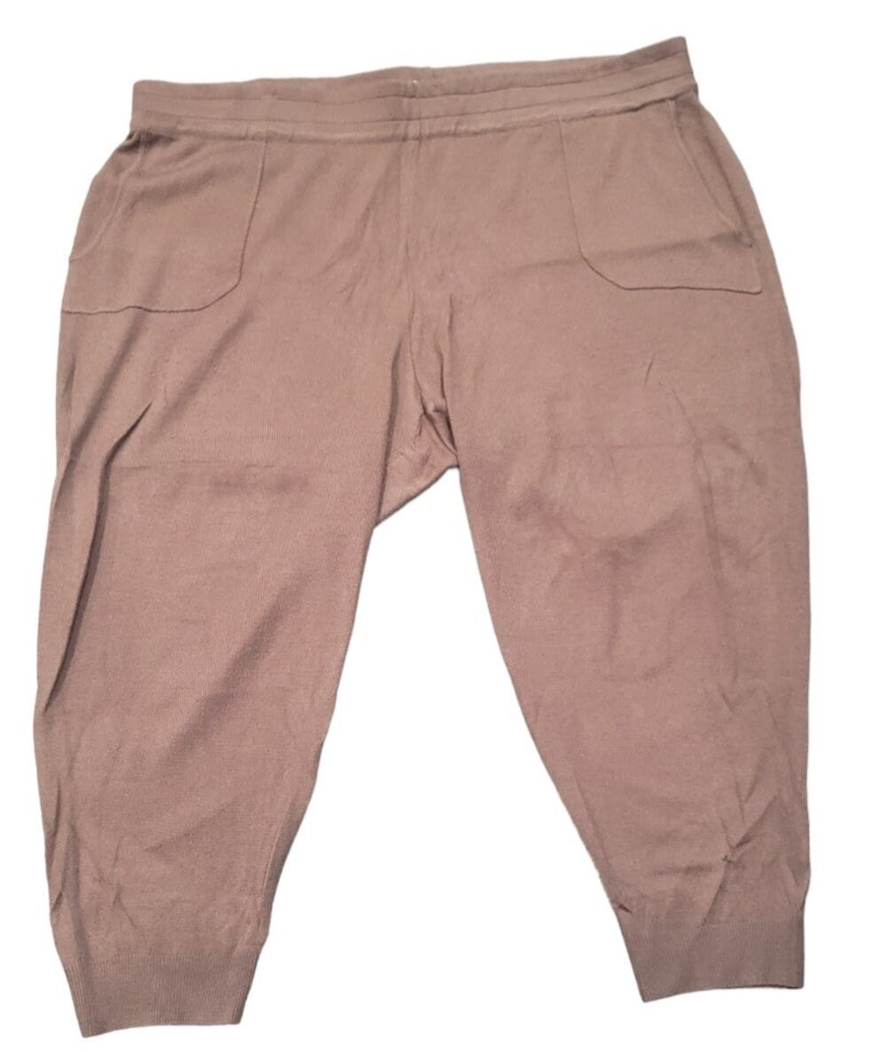 Belle Kim Graves Brown Light Weight Softie Sweat Pants | Size 2 XP